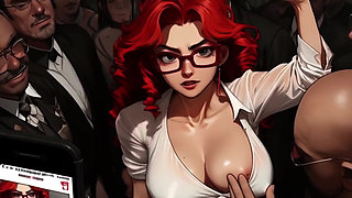 Cockhungry College Girls Get Gangbanged in a Mosh Pit