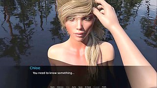 Intense romantic kissing in episode two with a light-haired virgin