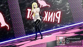 mmd r18 Pinkcat suck big tits big ass want to sexy cosplay anal dildo fuck hard ntr milf wife 3d hentai
