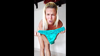 Satin and Silk Panties Try on