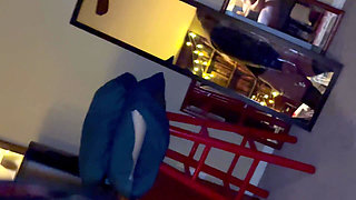 Nympho Queen Wanted a Hard Christmas Fuck, Toy in Ass, Dick in Pussy, Toy on Clit, Multiple Loud Orgasms, Cum on Pussy