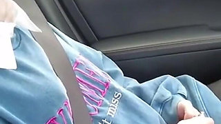 Wet-mark Wander as She Leaves a Shimmering Naughty Trail Wherever She Bares Herself 1/3