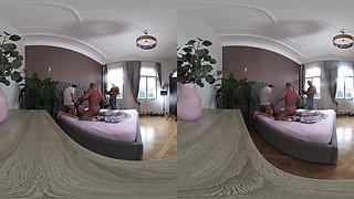 Daphne Klyde - Vr Behind The Scenes Part Two - Double Meat Sandwich (Dvp) Makes Thick Milf Squirt Buckets Of Joy Juice