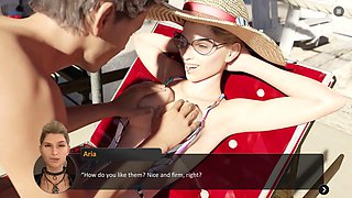 Pussy eating sister, pussy eating, 3d mature