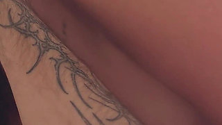 Big Ass Step Sister Sharing Bed Without Panties with Me and Crosses the Line