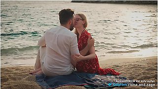 We Found A Secret Beach For Outdoor Sex - Real Amateur Couple