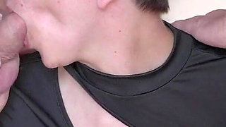 Cock Horny Babe Fucked with 2 Cocks Until the Cunt Leaks