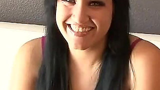 Hot Brunette Big Tits Enjoys Masturbating with Her Favorite Dildo