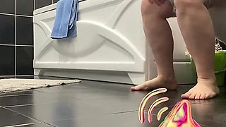 Mom with Panties Down