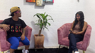 I Give Back the Desire for Cock to My Sexy Mature Lesbian Friend, After Giving Her a Hard and Rich Fuck with My Huge Penis.