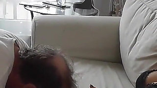 Horny Old Slave Loves Licking Feet From His Master