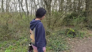 My Neighbor Had Never Ridden Kite Skates and Ended up Riding My Cock Outdoors