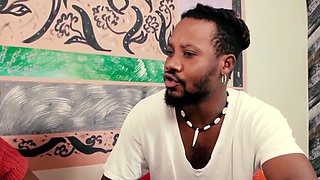 Ebony beauty shares passionate homemade sex encounters