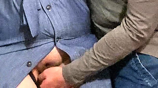 Omg!! The Stranger's Hand Under my Dress in  Subway