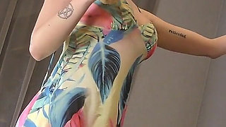 Big Tits Hot Sexy Beauty Gatita Is Here for an Interview and a Try on Haul for Short Skirt Lingerie Outfits