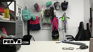 Watch Shoplifter Gets a Mouthful of Justice When Lpo Trades the Cuffs for a Deep, Hard Skull-fucking