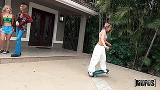 Raunchy teen mind-blowing sex clip