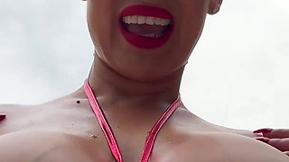 Planting My Huge Cock in Marie Monet Fat Pussy on POV