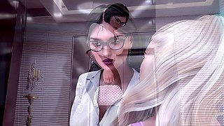 Fashion business anime, visual hentai, milf