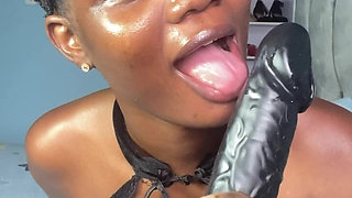 Am Horny and Needed a Cock in My Pussy so I Make Due with My Sex Toy