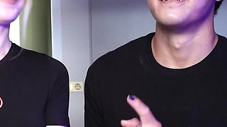 Cute Asian Guy Gets a Private Russian Lesson and Amazing Sex From Polly Yangs