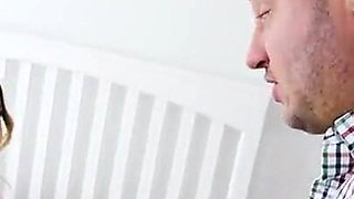 Her Stepdad Will Do a Couple's Costume with Her if She Licks His Halloween Candy