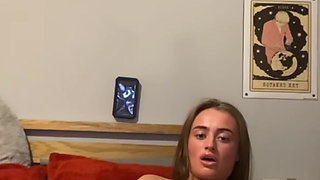 Scottish big tits goth moans loud and fucks hard her tight pussy