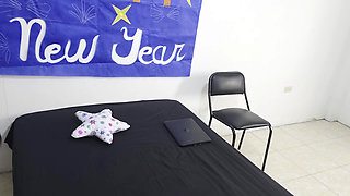 Unexpected visit on New Year's Day!! I'm going for sugar but I really want to fuck my athletic neighbor