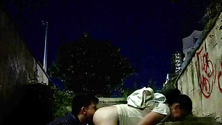 Late at Night Underpass Anal with Marina