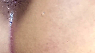 Anal Orgasm in the Shower /skinny German