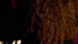 Cum on her panties - amateur CFNM fun