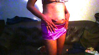 I filmed my stepdaddy with my sexy moves