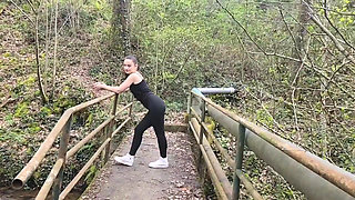 Jogging in the Forest
