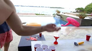 students bikini party
