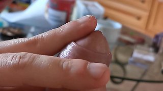 POV Foreskin Play an Blowjob, Amazing Slut Wife