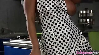 Twistys - (Lisa Ann) starring at messy mommy and her toy