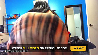 Big busty booty twerkingreverse cowgirl fuck