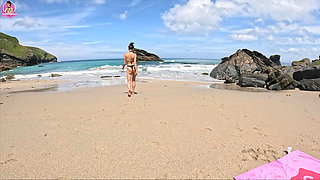 Femdom Day at the Beach