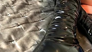 Amateur blondie solo anal masturbation