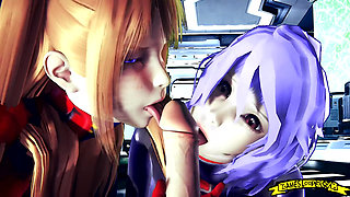 Nerv Trio 3D Hentai Sfm