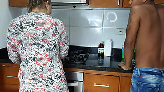 Sexual Encounter with MILF - She Loves It When I Put My Tongue in Her