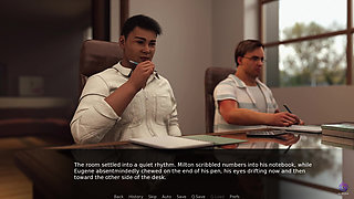 Sexy Married Teacher Having Threesome with Two Lucky Students - the Office