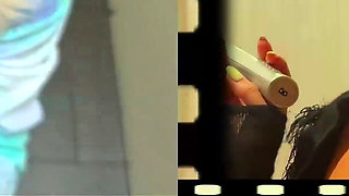 Sex Public Toilet. French Blonde MILF Axell. Fetish Blowjob. Deep Throat. Rimjob. Real Live Video.