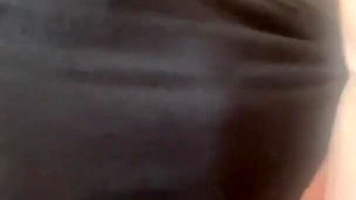 Wanking in Dirty Old Black Knickers with Stains - Julie Cunningham