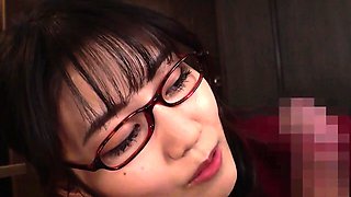 Amazing Japanese MILF Slut At The Office In Australia