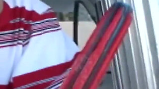 Sweet teen fucked and sprayed in his truck