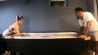 Magdalenas ride in the bathroom Anal Blonde Blowjob Cumshot