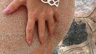 Beauty Bikini Pleasure and Sexy Dance on the Beach