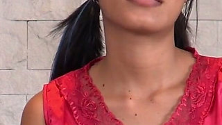 Asian stepmom tease stepson for anal