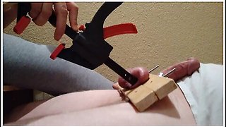 Friday Ballbusting Part 2. Clamp